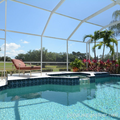 Fiberglass Pool&patio Screen Pool and Patio Screen fiberglass swimming pool Factory